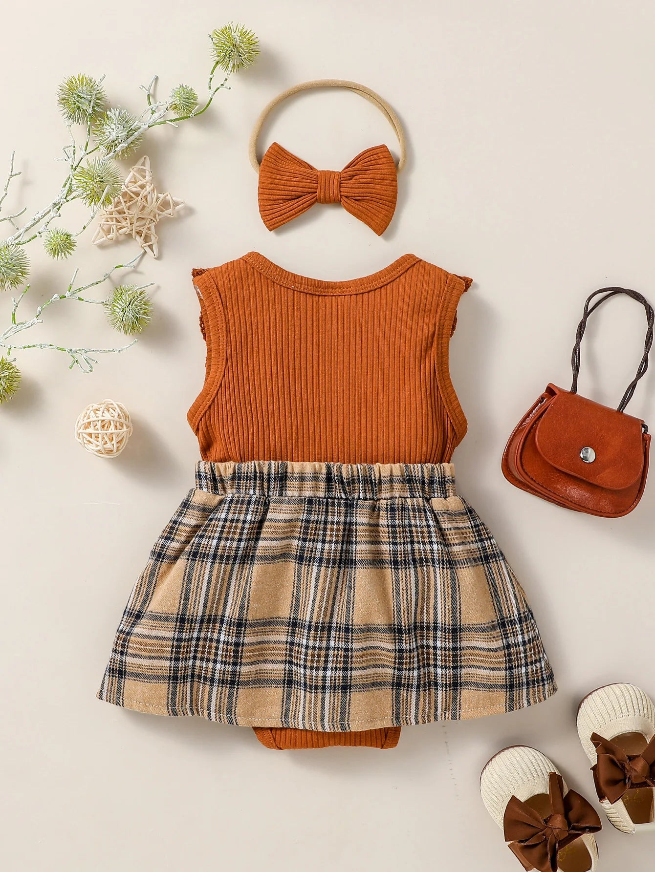 Baby girl Style dress &Headband