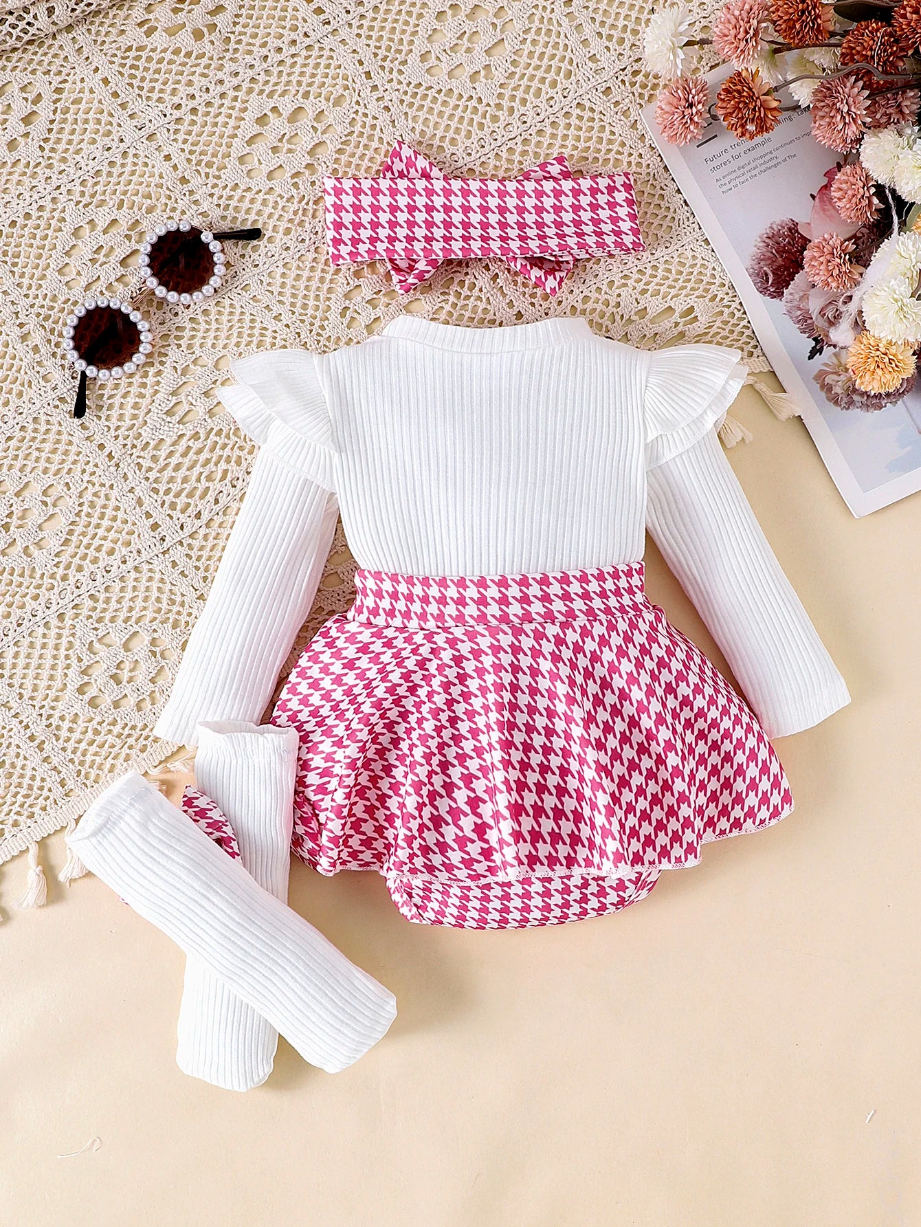 Baby Girl Chic Plaid set