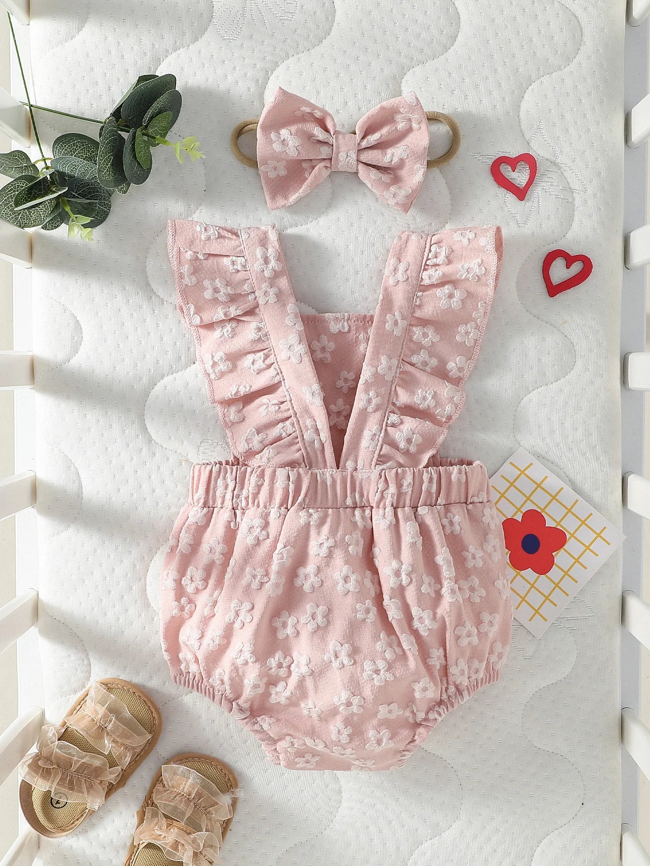 Baby Girl Flower Jumpsuit