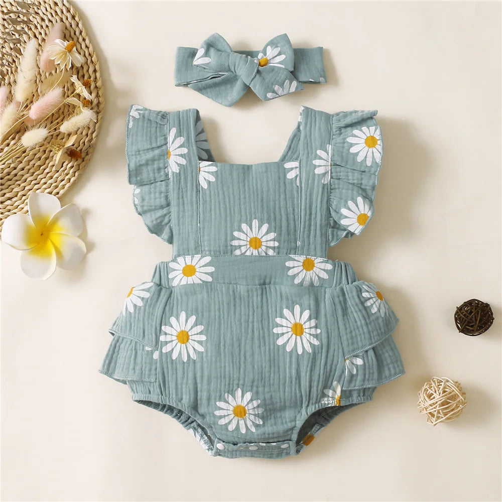 Baby Girl Ruffle Romper