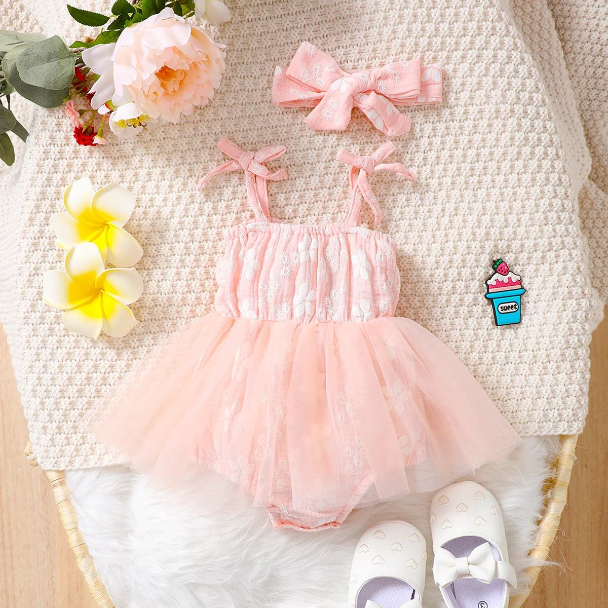 Baby Girl Princess Dress & Headband