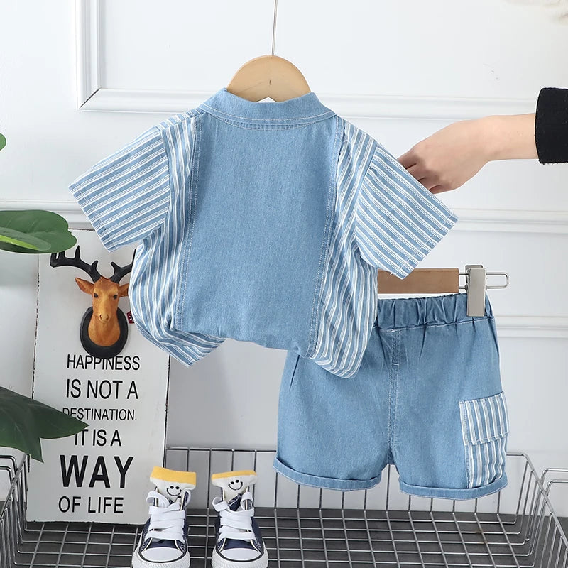 Baby Boy 2pcs Denim Sets