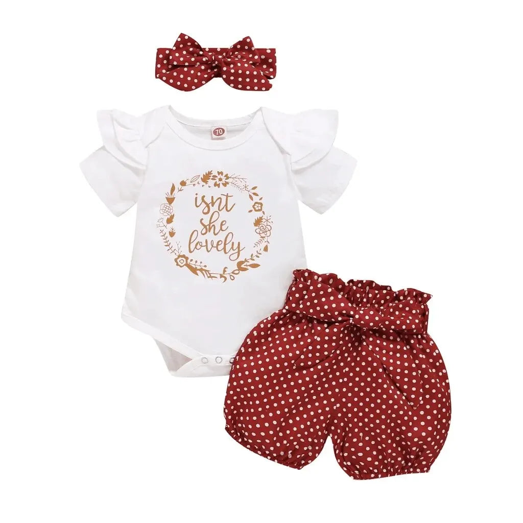 Baby Girl 3PCS lovely Set