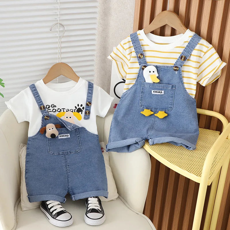 Unisex 2-Pcs Cartoon set