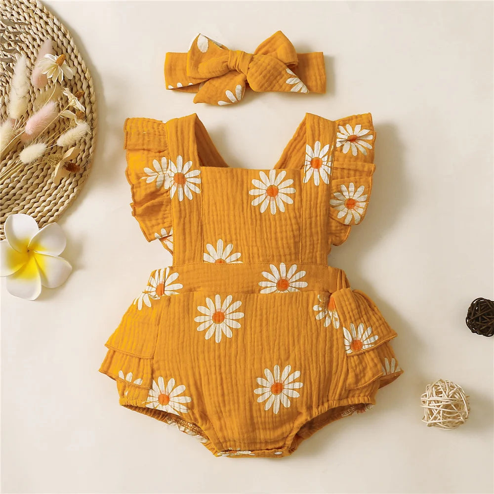 Baby Girl Ruffle Romper