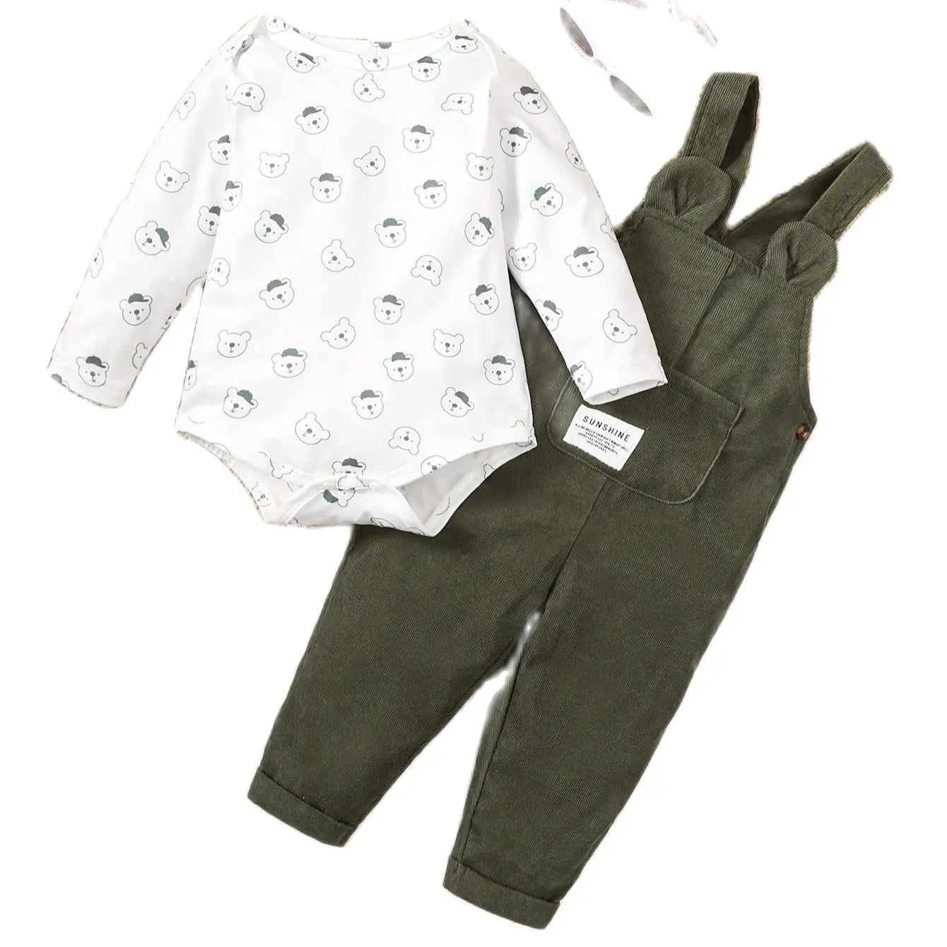 Baby Boy Bear Jumpsuit