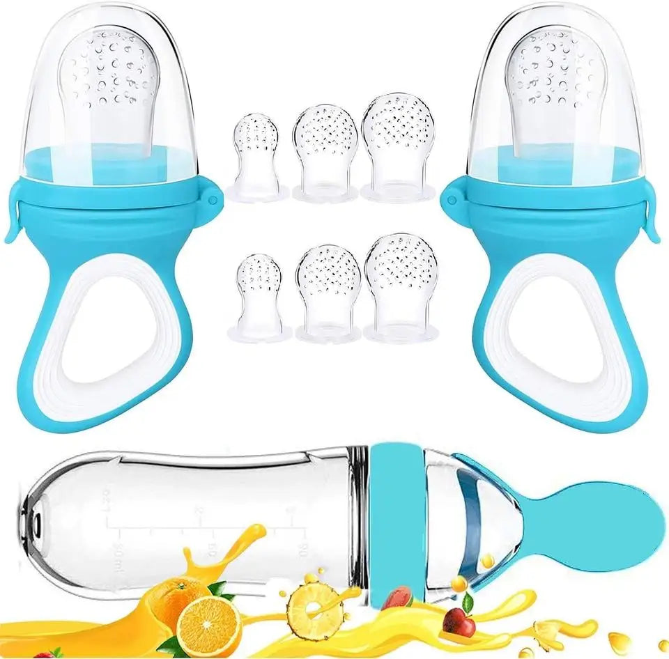 Squeezing Feeder/ teething helper and feeding spoon