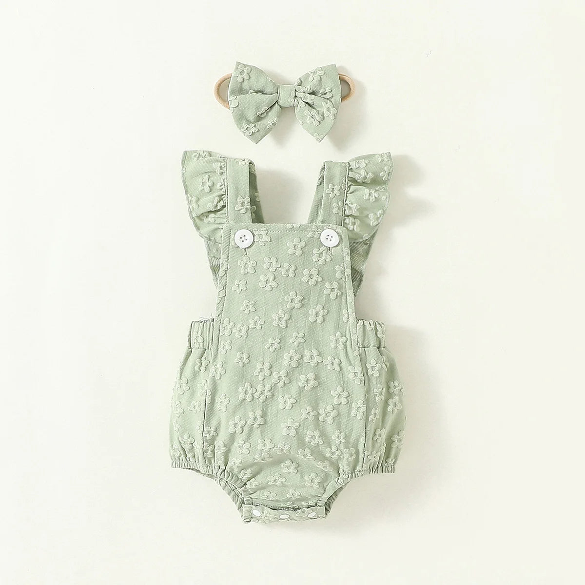 Baby Girl Flower Jumpsuit