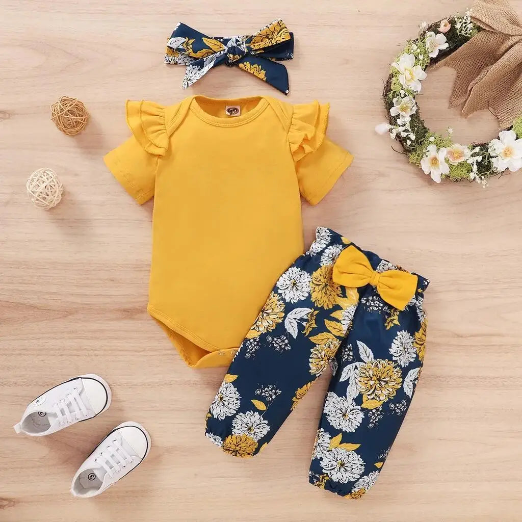 Baby Girl 3PCS Outfits