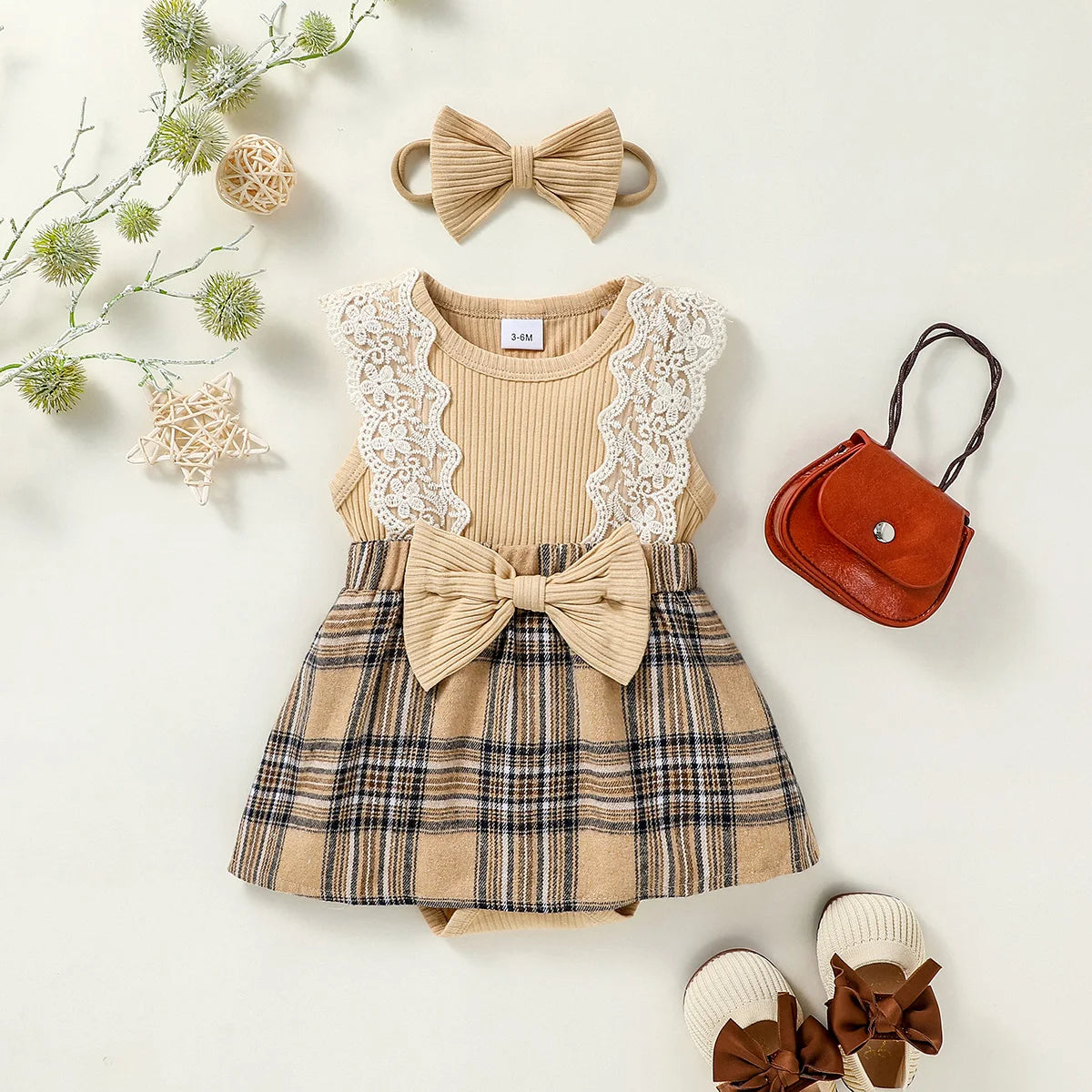 Baby girl Style dress &Headband