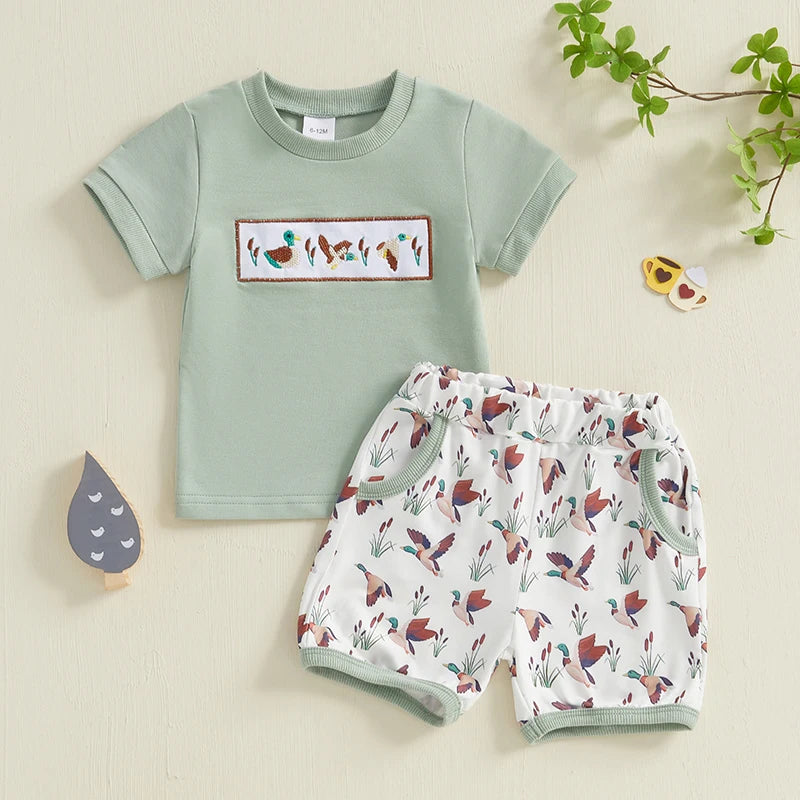 Baby Boys Duck Outfit