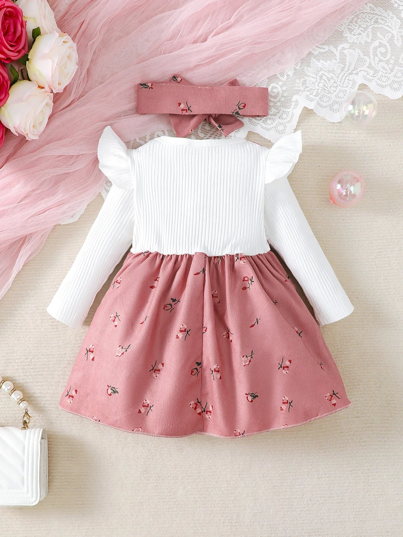 Baby girl 3Pcs Fashion Dress