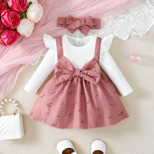 Baby girl 3Pcs Fashion Dress