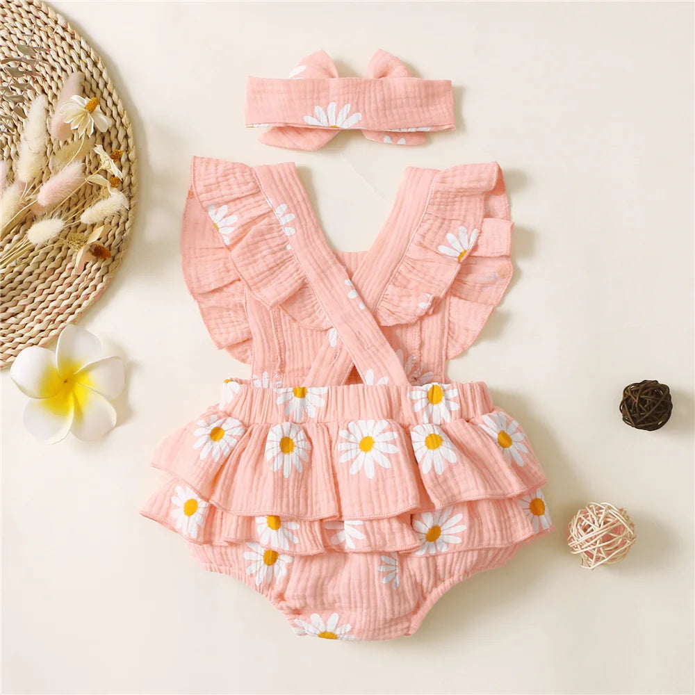 Baby Girl Ruffle Romper