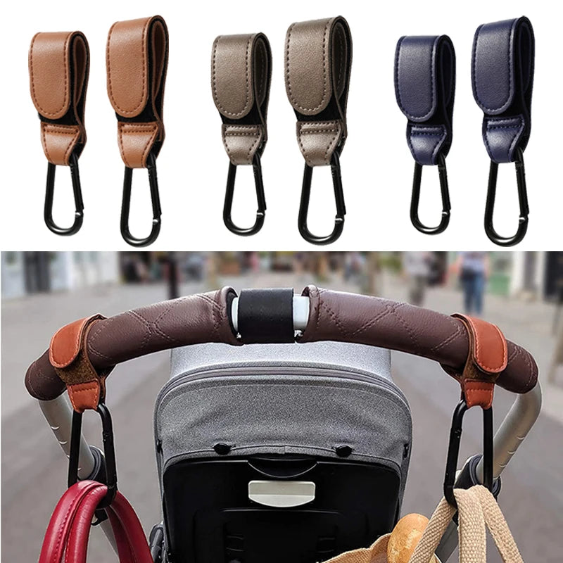 Leather Stroller Hook