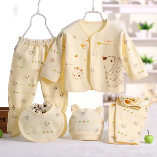 Unisex newborn Pure Cotton 5Pcs set