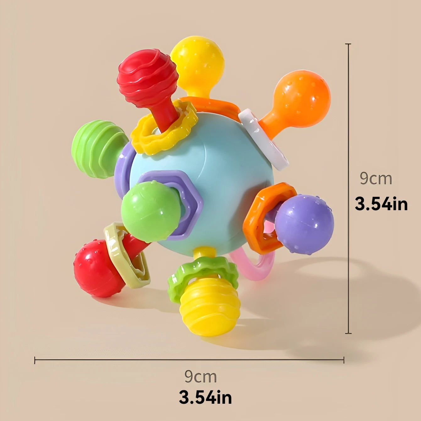 Hand Grip Teething Ball