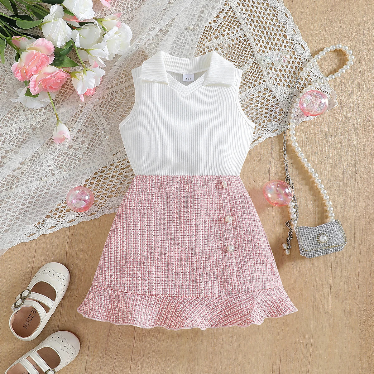 Baby Girl elegant 2Pcs Outfit