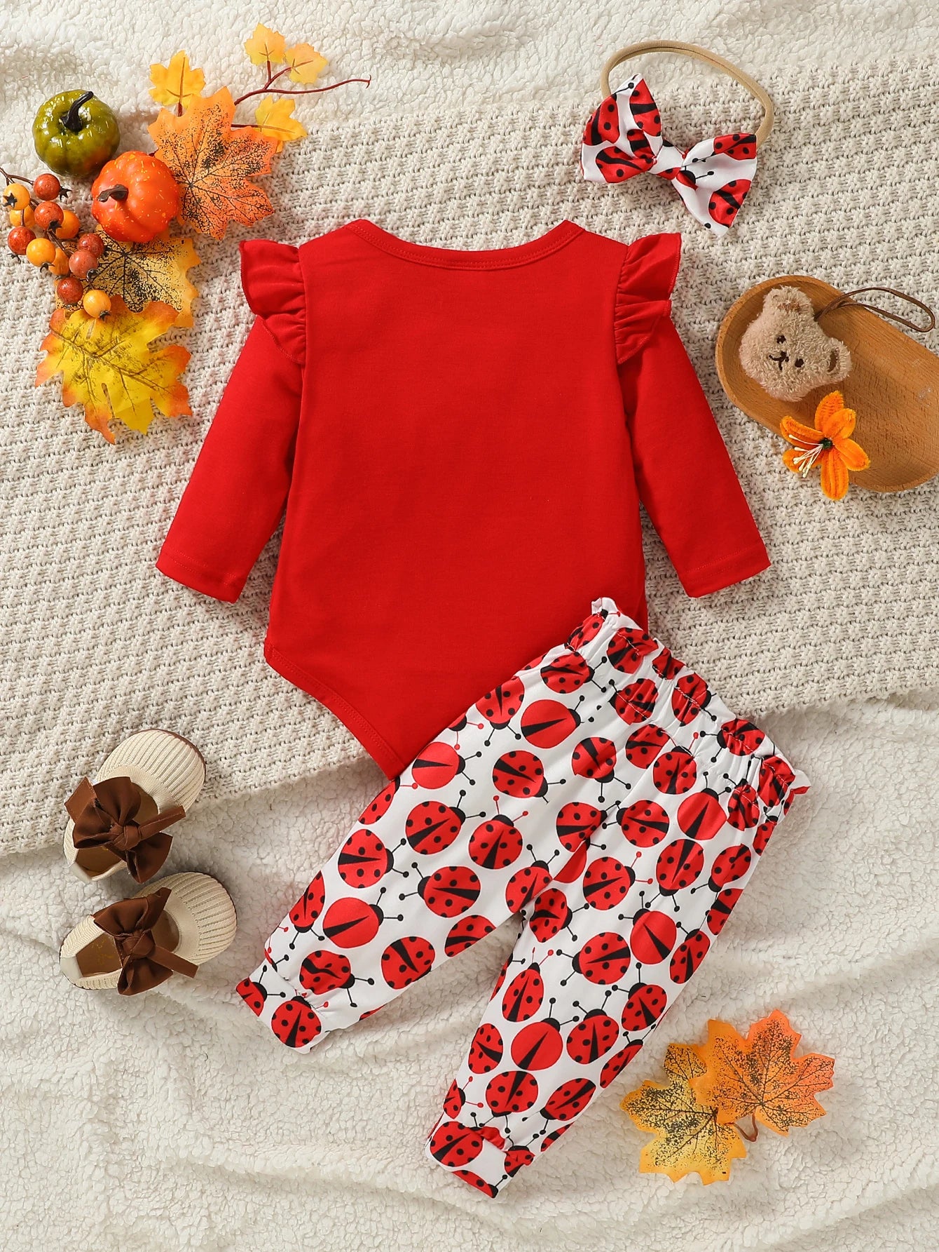 Baby Girl Ladybird set