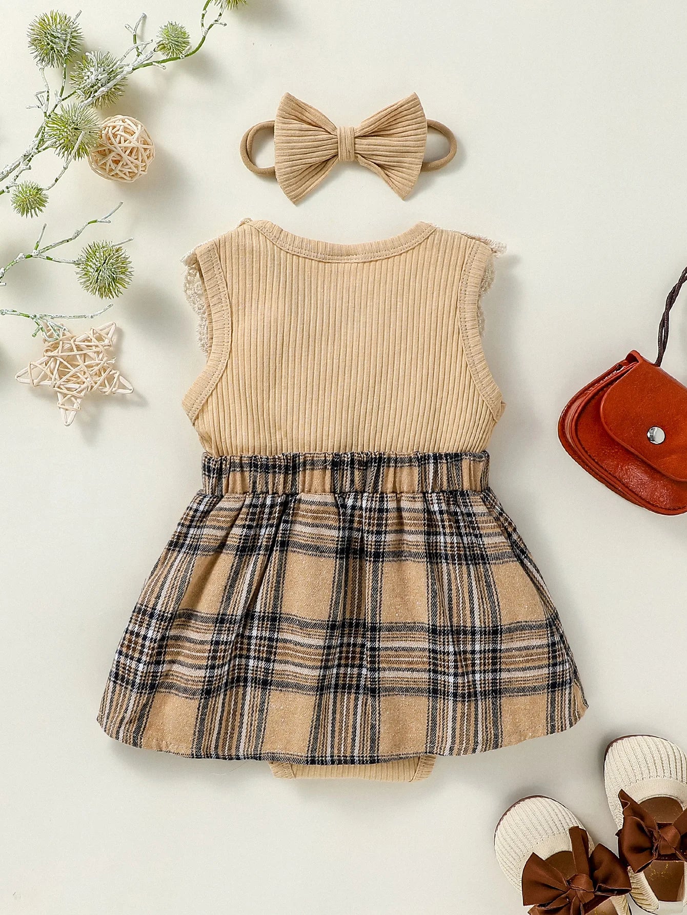 Baby girl Style dress &Headband