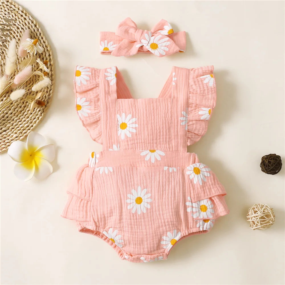 Baby Girl Ruffle Romper