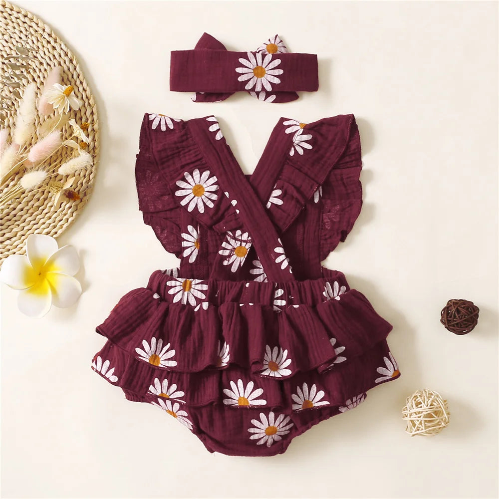 Baby Girl Ruffle Romper