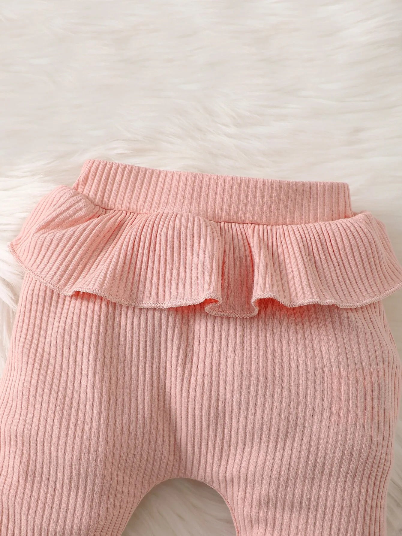 Baby Girl 3Pcs Ruffle Bodysuit