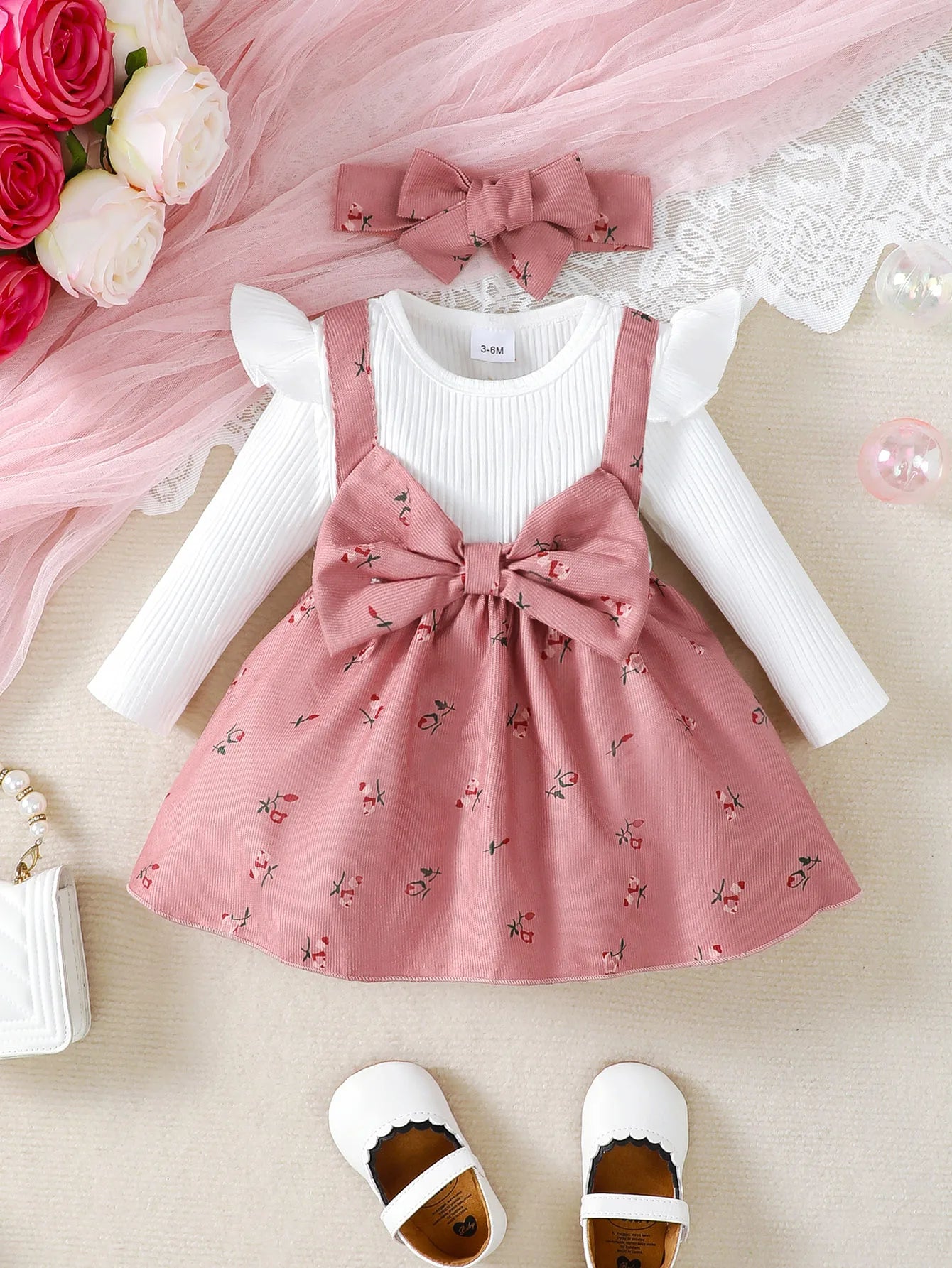 Baby girl 3Pcs Fashion Dress