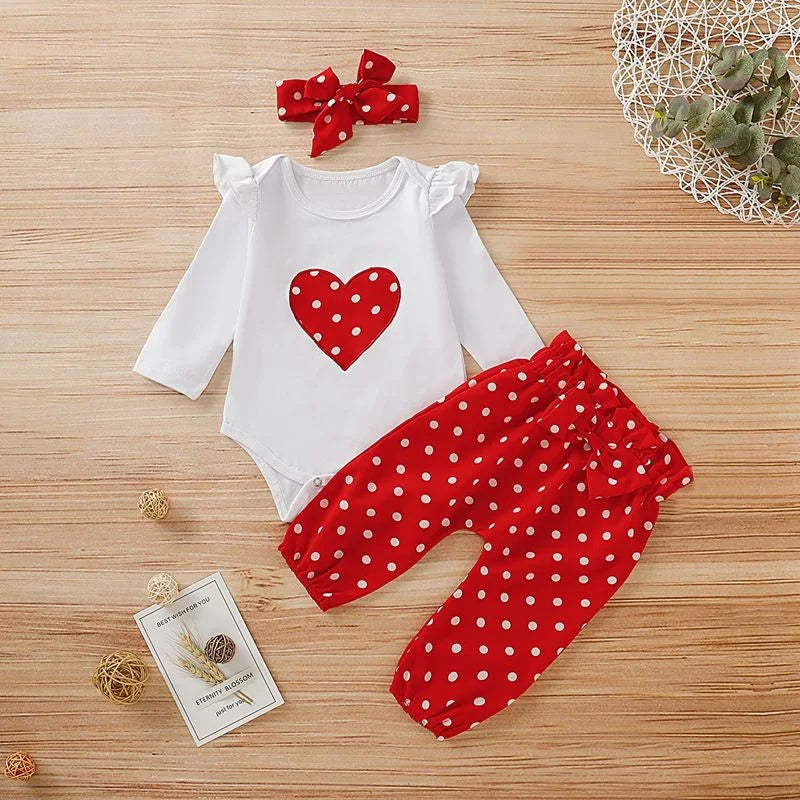 Baby Girl Fashion Lover 3Pcs Outfits