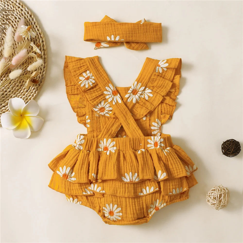 Baby Girl Ruffle Romper